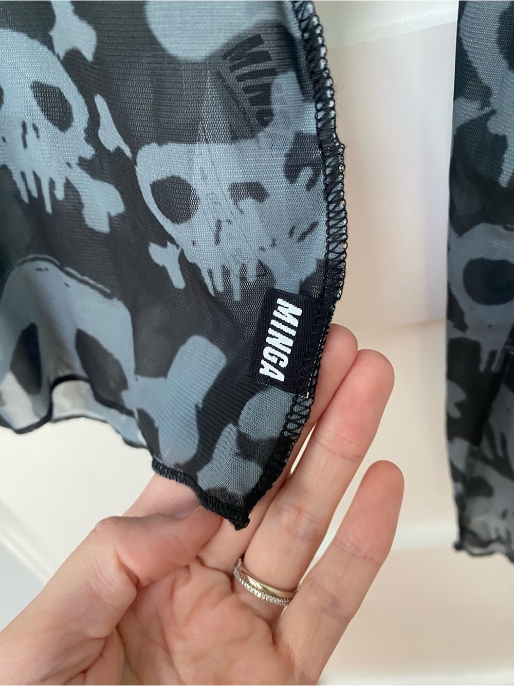 Minga London mesh skull top size small - Picture 5 of 6
